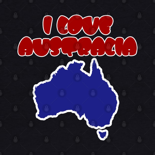 Australia Day - I Love Australia by EunsooLee
